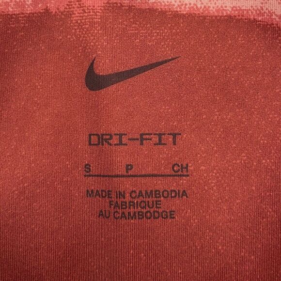 Nike Dri-Fit One Luxe Mid-Rise Oxen Brown Maroon Leggings NWT Small - Picture 8 of 15